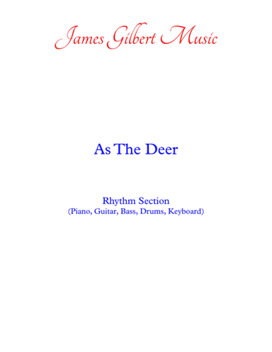 As The Deer