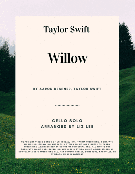 Willow (arr. Liz Lee - Cellomoji)