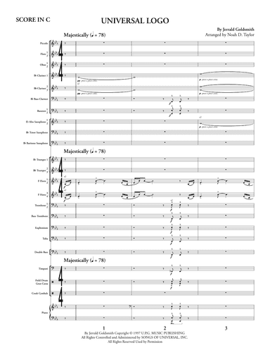 Universal Logo (arr. Noah D. Taylor)