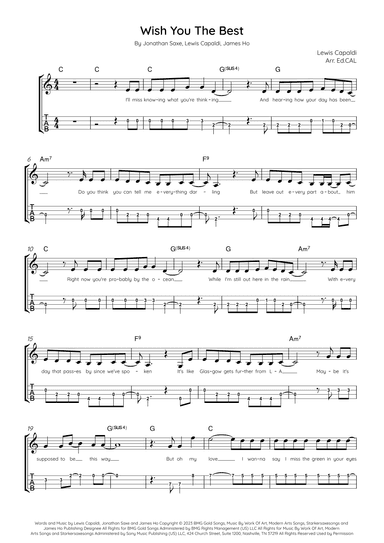 Wish You The Best (arr. Arr. Ed.CAL)
