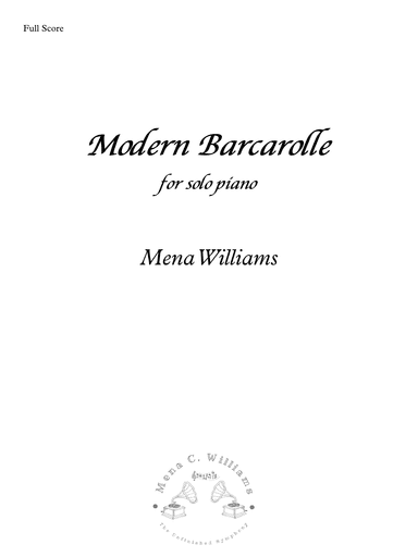 Modern Barcarolle