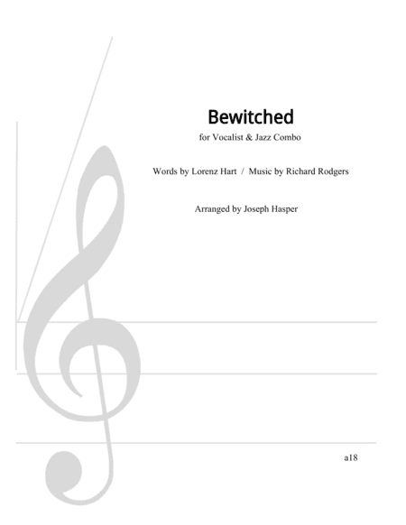 Bewitched (arr. Joe Hasper)