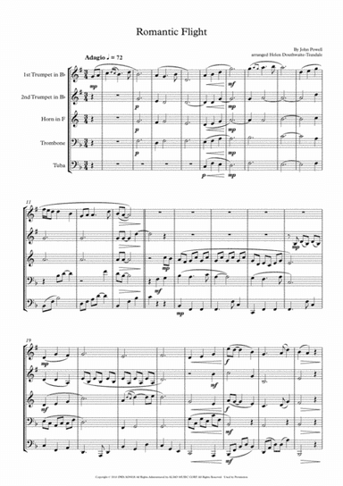 Romantic Flight (arr. Helen Douthwaite-Teasdale)