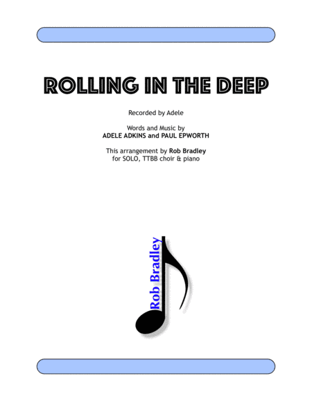 Rolling In The Deep (arr. Rob Bradley)