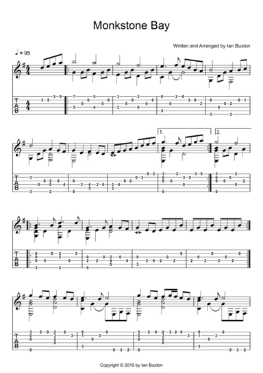 Monkstone Bay by Ian Buxton