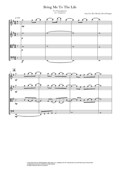 Bring Me To Life (arr. Junqueira's)