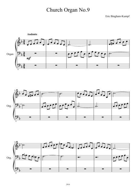 Church Organ No.9