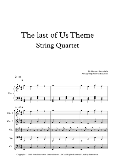 The Last Of Us (arr. Gabriel Eleutério)
