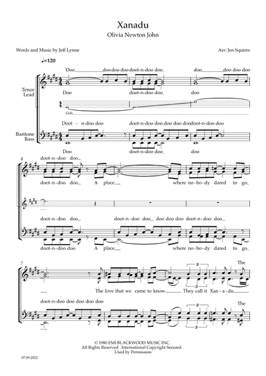 Xanadu (arr. Jen Squires)