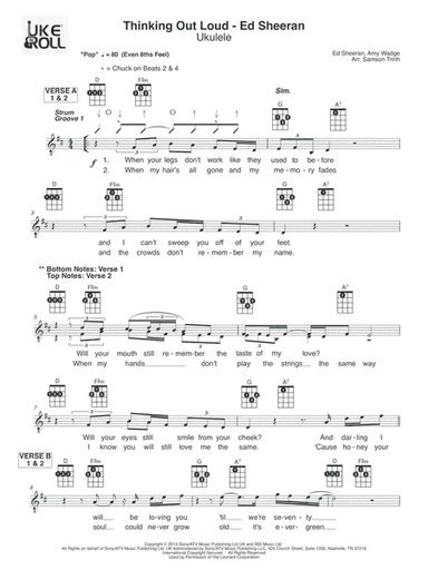 Thinking Out Loud (arr. Samson Trinh)