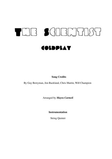 The Scientist (arr. Mayra Carmeli)