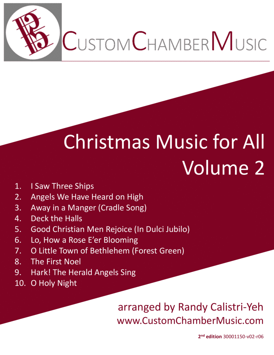 Christmas Carols for All, Volume 2 (Flexible Ensemble) (arr. Randy Calistri-Yeh)