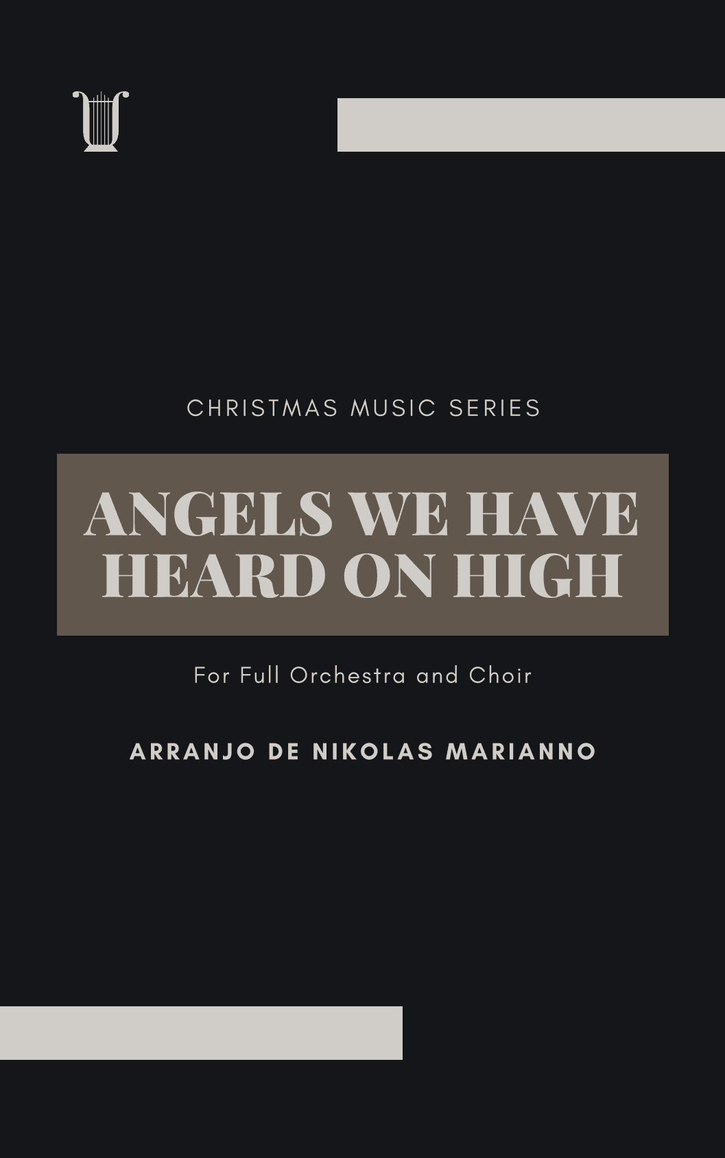 Angels We Have Heard On High for Orchestra - Score and parts (arr. Nikolas Marianno)