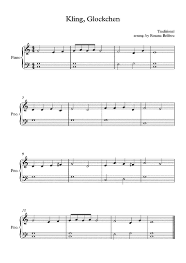 Kling, Glockchen (arr. Roxana Belibou)