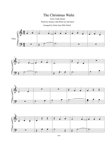 The Christmas Waltz (arr. Emily-Jane Hills Orford)