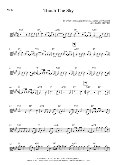 Touch The Sky (arr. Fabio Britto)