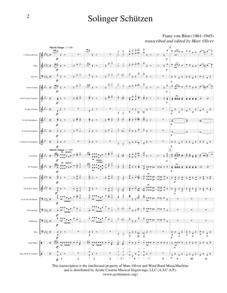 Solinger Schuetzen (arr. Marc Oliver)