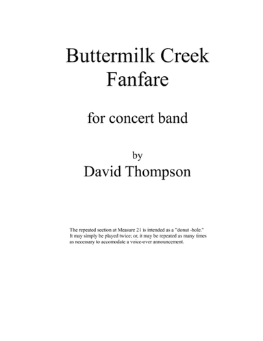 Buttermilk Creek Fanfare