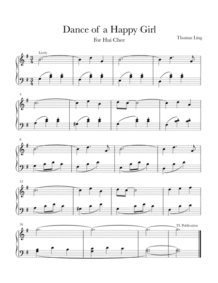 Dance of a Happy Girl