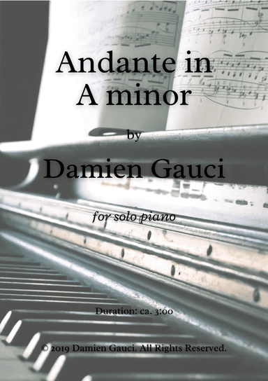 Andante in A minor