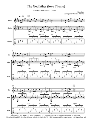 The Godfather (love Theme) (arr. Milorad Petrović)