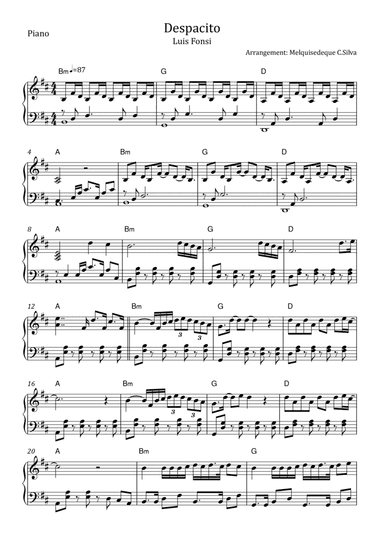 Despacito (arr. Melquisedeque C.Silva)