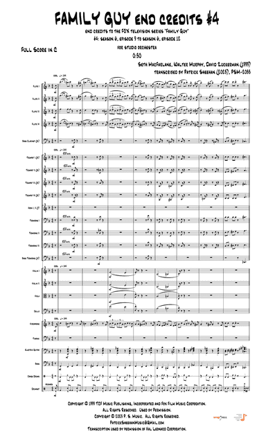 Theme From Family Guy (arr. Patrick Sheehan)