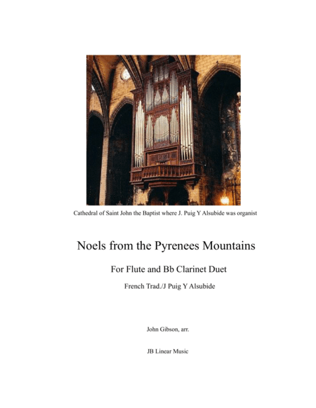 Noels from the Pyrenees Mountains - flute and clarinet (arr. John Gibson)