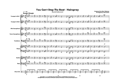You Can't Stop The Beat (arr. Toshi Clinch)