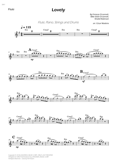 Lovely (arr. César Madeira)