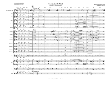 Georgia On My Mind (arr. Dean Mounts)