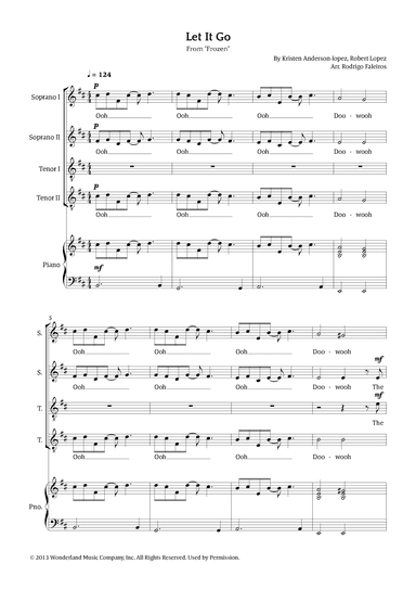 Let It Go (arr. Rodrigo Faleiros)
