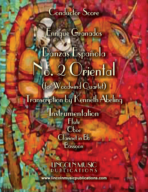 Granados – Danza Española - No.2 "Oriental" (for Woodwind Quartet) (arr. Kenneth Abeling)