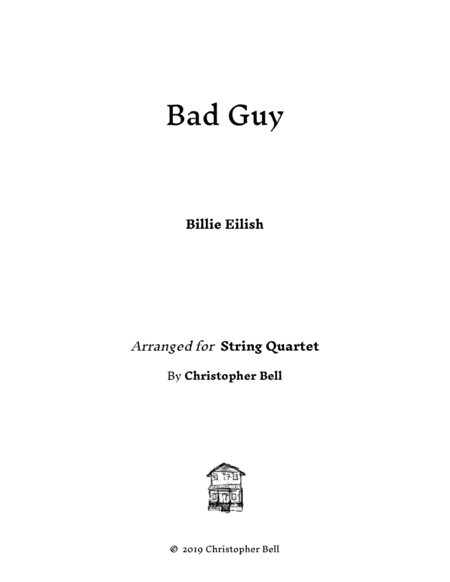 Bad Guy (arr. Christopher Bell)