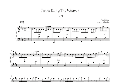 Jenny Dang The Weaver (arr. Julia Gordon)