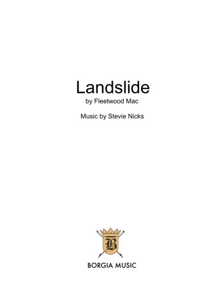 Landslide (arr. Steve Huber)