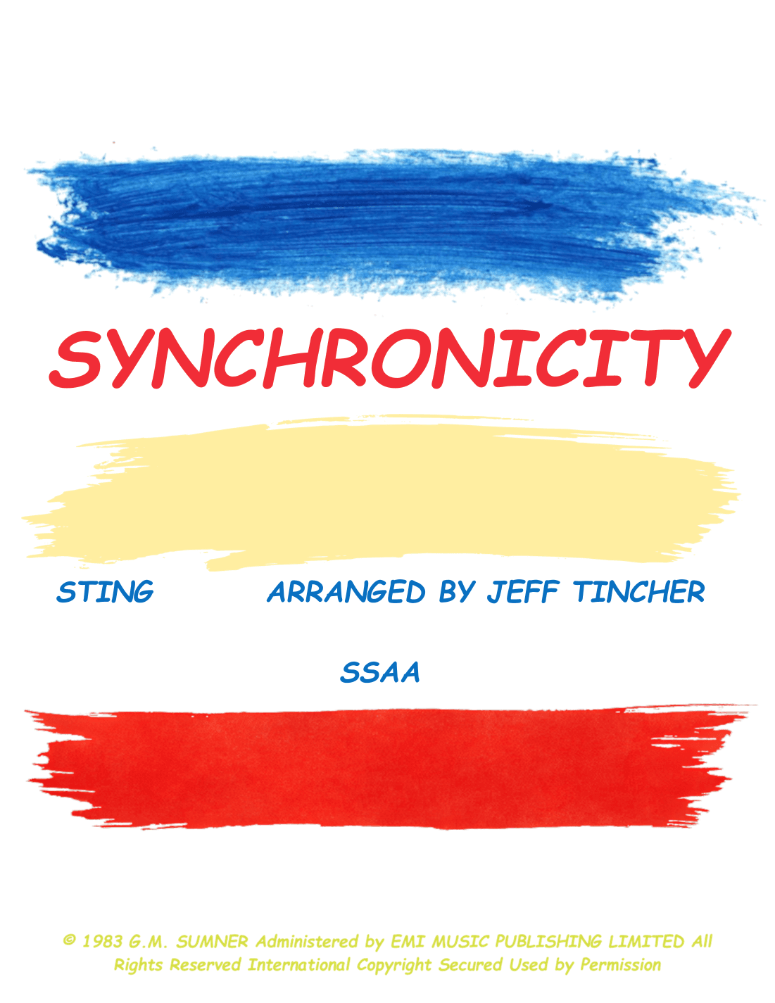 Synchronicity (arr. Jeff Tincher)