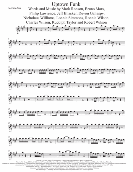 Uptown Funk (arr. Kevin Busse)