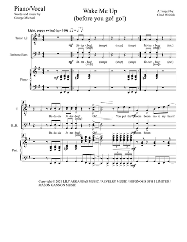 Wake Me Up (arr. Chad Weirick)