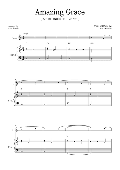 Amazing Grace (arr. Iury Cardoso)