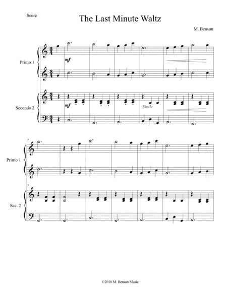 The Last Minute Waltz