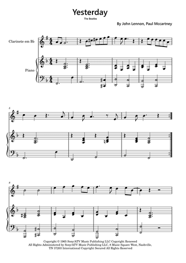 Yesterday (arr. Funtom)