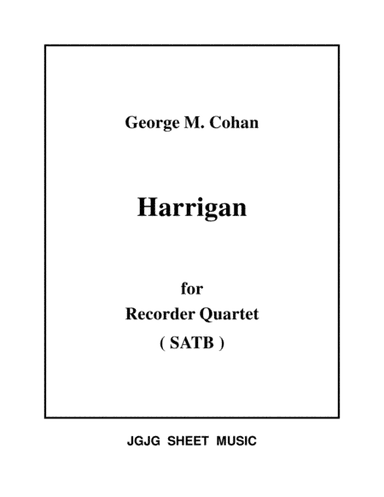 Harrigan for Recorder Quartet (arr. James Grush)