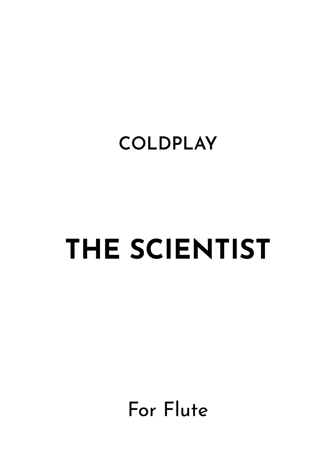 The Scientist (arr. Jireh J.)