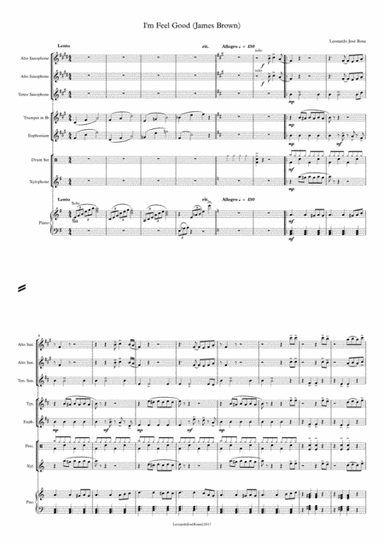 I Got You (I Feel Good) (arr. Published by Leonardo Rosa)