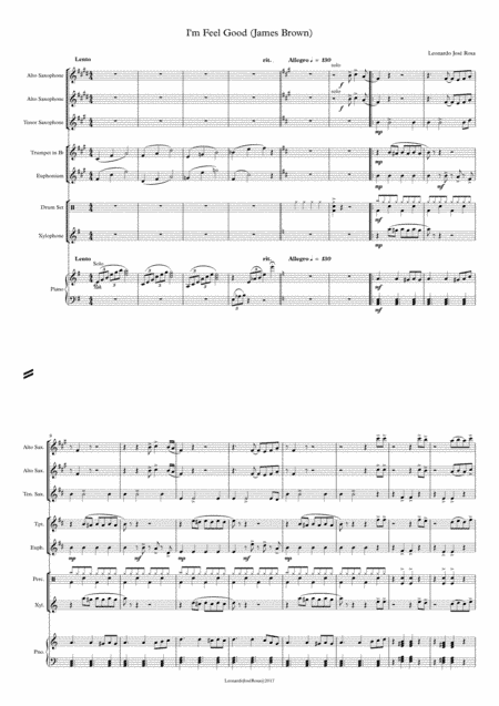 I Got You (I Feel Good) (arr. Published by Leonardo Rosa)