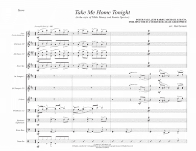 Take Me Home Tonight (arr. Matt Schmitz)
