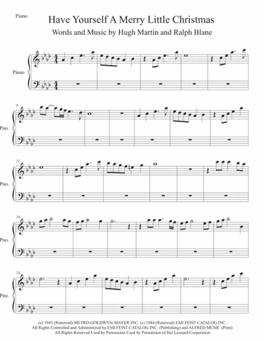 Have Yourself A Merry Little Christmas  from MEET ME IN ST. LOUIS (arr. Kevin Busse)