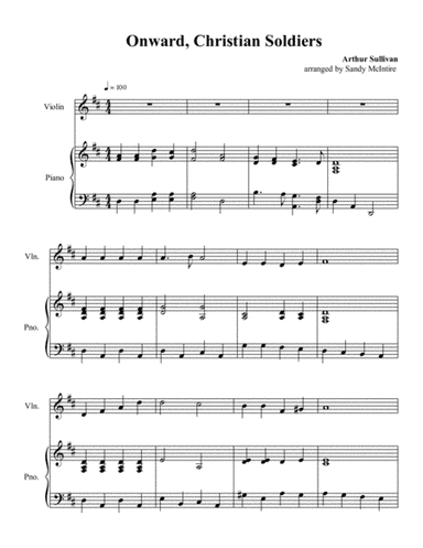 Onward, Christian Soldiers (arr. Sandy McIntire)