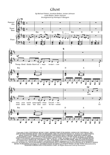 Ghost (arr. Henrique F Mangoni)